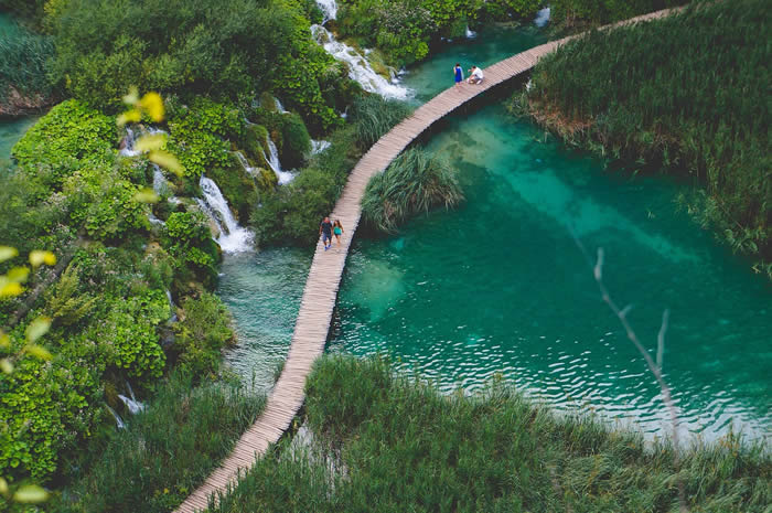 Se rendre dans le parc des lacs de Plitvice